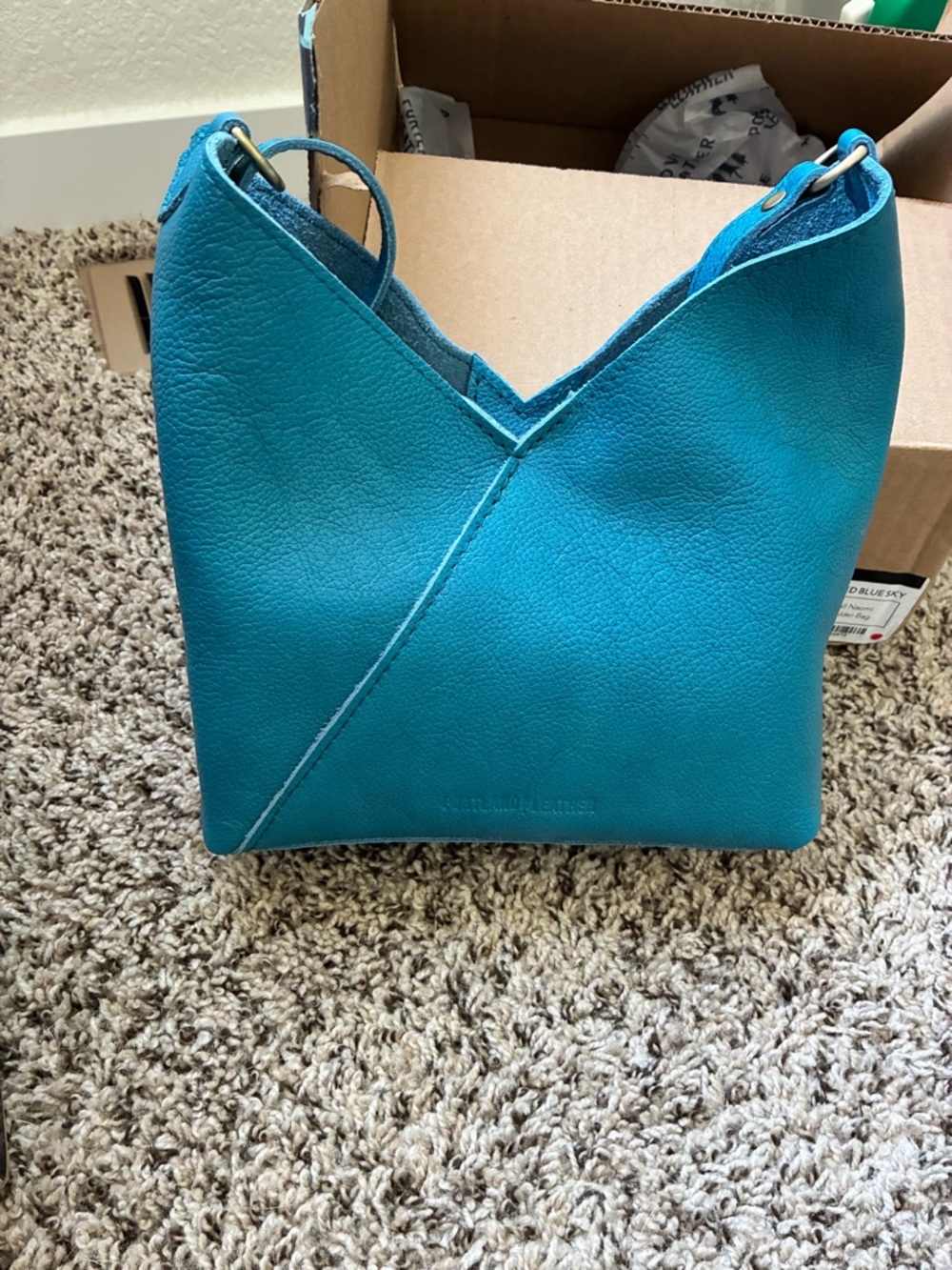 Portland Leather Naomi shoulder bag.